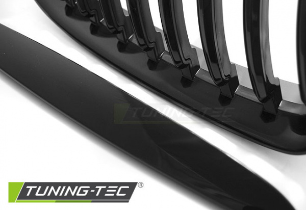 Upgrade Sportgrill Nieren für BMW 3er E90/91 05-08 Hochglanz schwarz